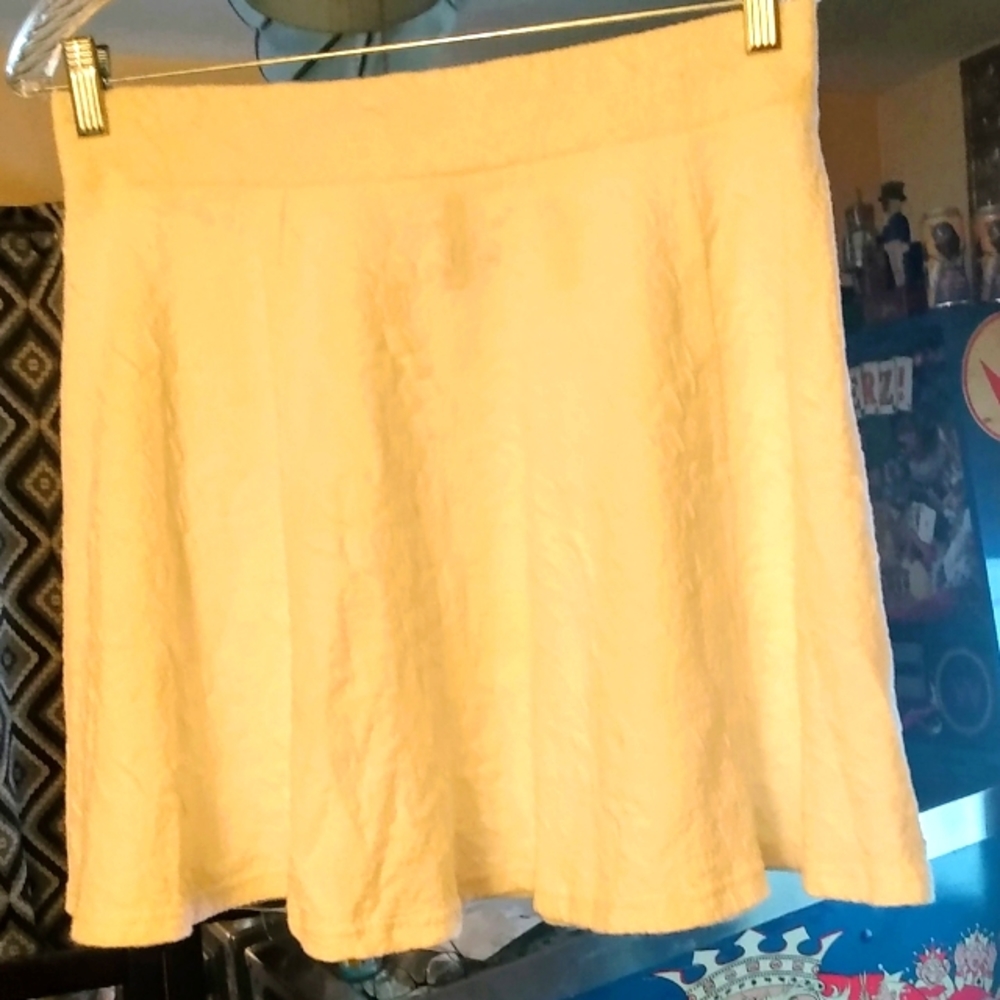 Divided by H&M White Skater Mini Skirt